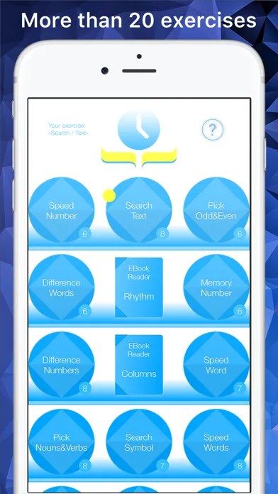 Capturas de pantalla de Speed Reading IQ+: epub, pdf