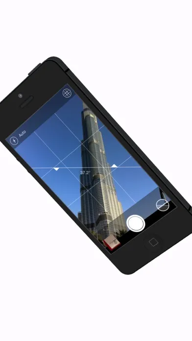Capturas de tela do True Horizon - camera level with artistic angle modes