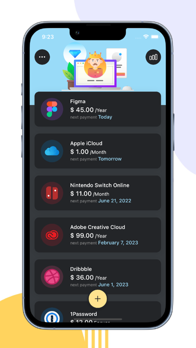 Capturas de tela do The Subs - Subscriptions Track