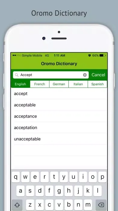 Oromo Dictionary應用截圖