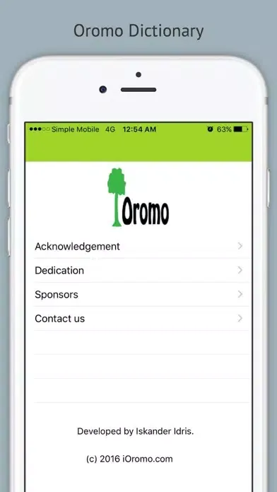 Oromo Dictionary應用截圖