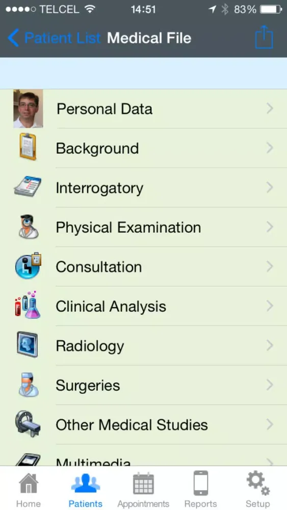 Capturas de tela do iDoctor Pro - Medical Record