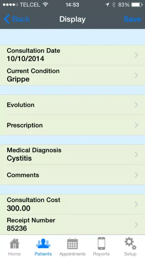 Capturas de tela do iDoctor Pro - Medical Record