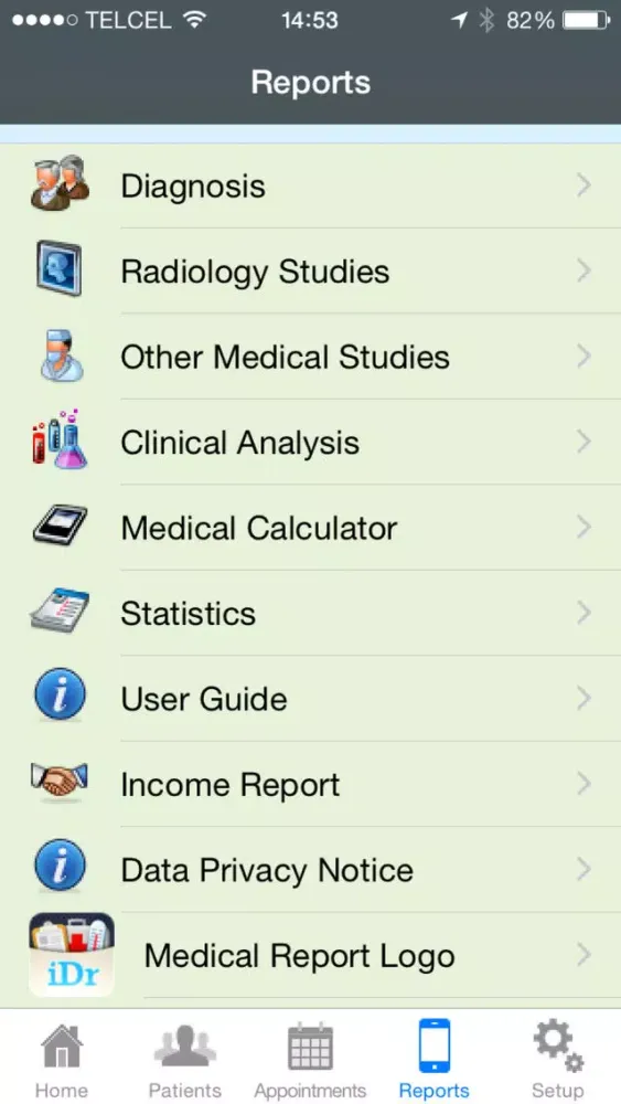 Capturas de tela do iDoctor Pro - Medical Record