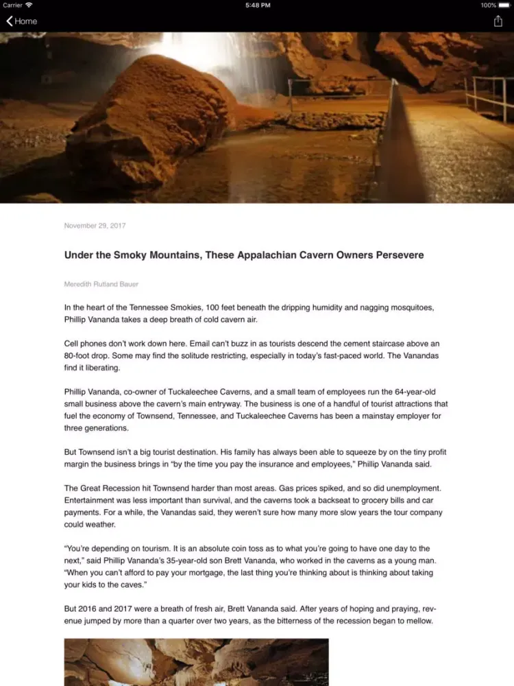 100 Days in Appalachia iPad 應用截圖