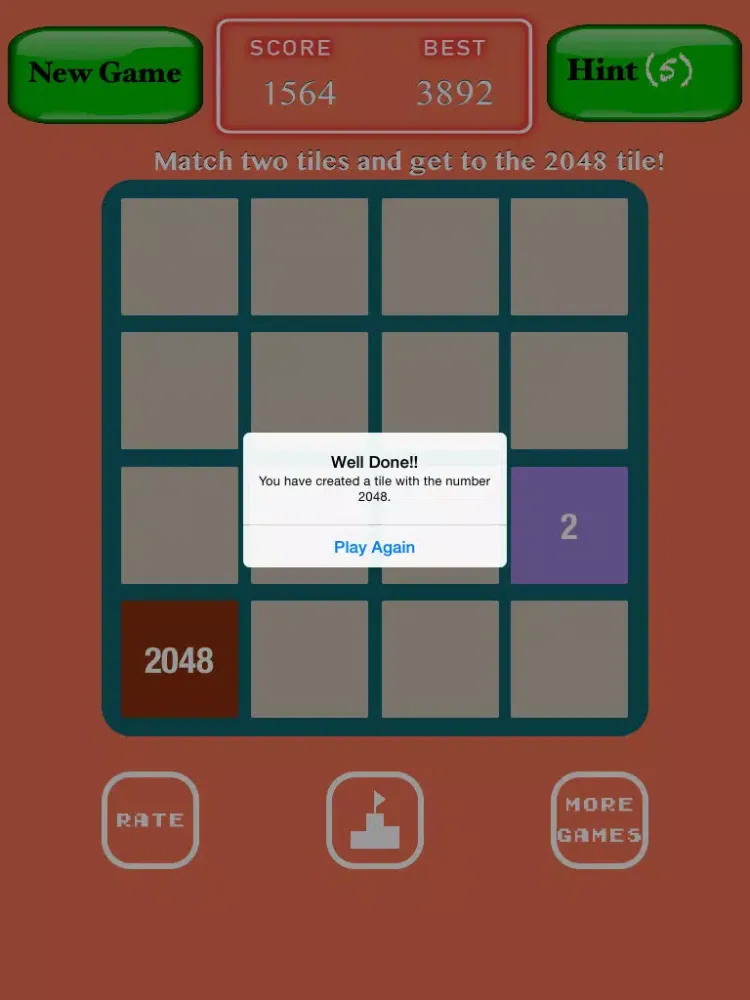2048 Match-2048+Match Memory Game iPad  Screenshots