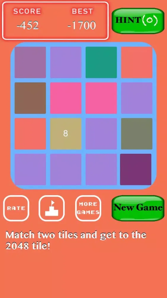 2048 Match-2048+Match Memory Game Screenshots