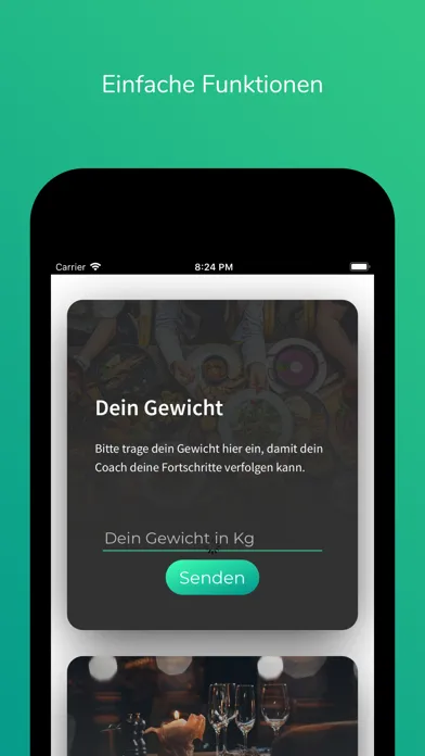 Screenshot di Coached: Mein Ernährungscoach