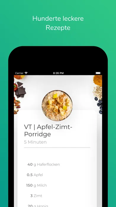 Screenshot di Coached: Mein Ernährungscoach
