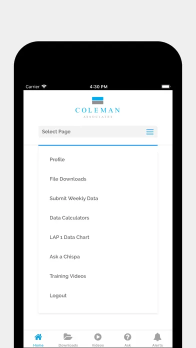 Capturas de pantalla de Coleman Associates DPI