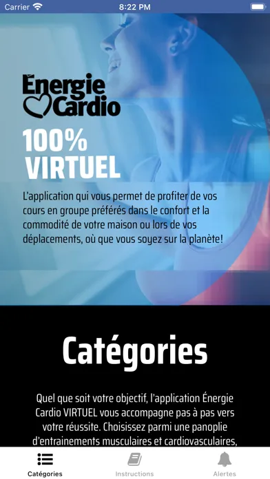 Captures d'écran de Énergie Cardio virtuel