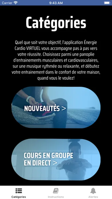 Captures d'écran de Énergie Cardio virtuel