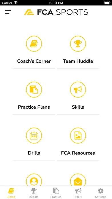 FCA Sports Coach Screenshots