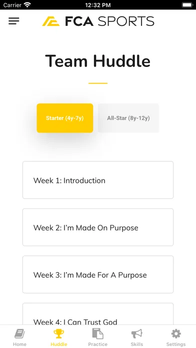 FCA Sports Coach Screenshots