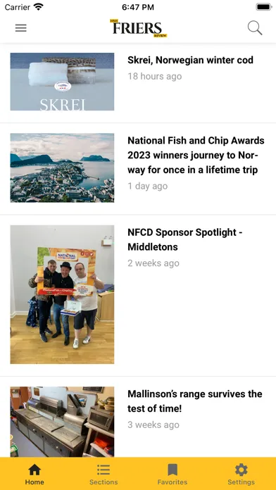 Screenshot di Fish Friers Review