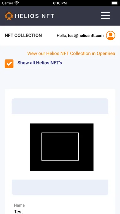 Screenshot di App Helios