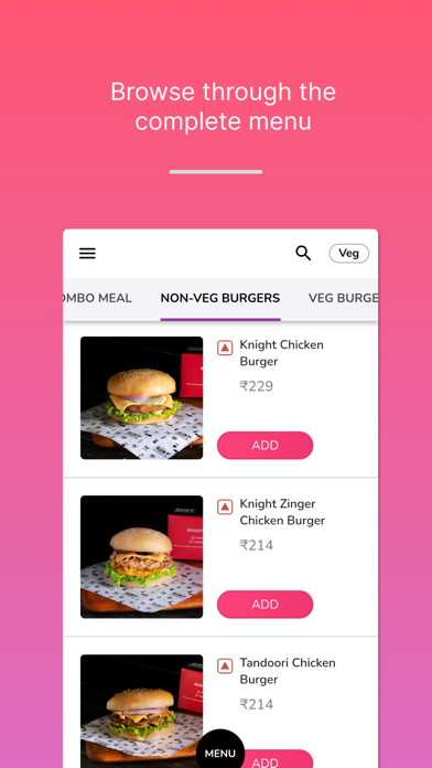 Knight Bite- Order food online應用截圖