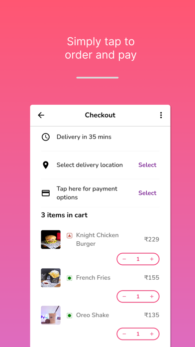 Knight Bite- Order food online應用截圖