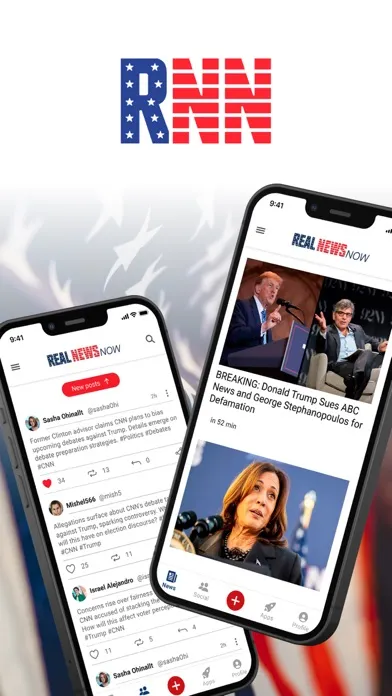 Tangkapan skrin Real News - Republican News
