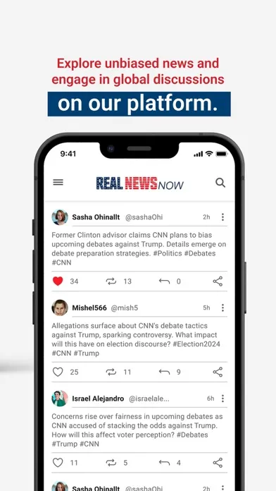 Tangkapan skrin Real News - Republican News