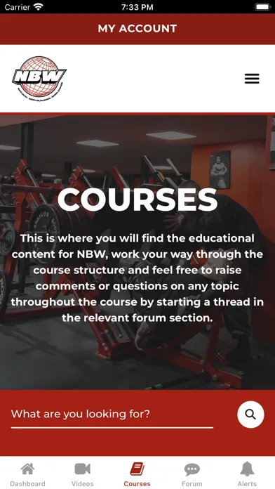 Natural Bodybuilding Worldwide سکرین شاٹس