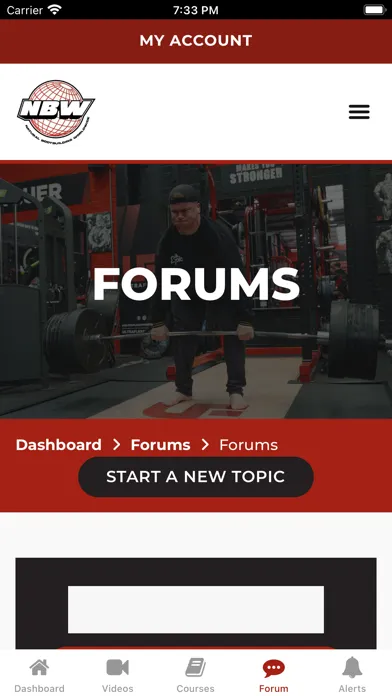 Natural Bodybuilding Worldwide سکرین شاٹس