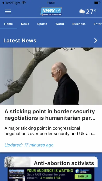 NewsNet App سکرین شاٹس