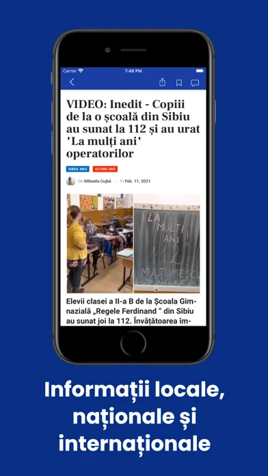 Ora de Sibiu應用截圖