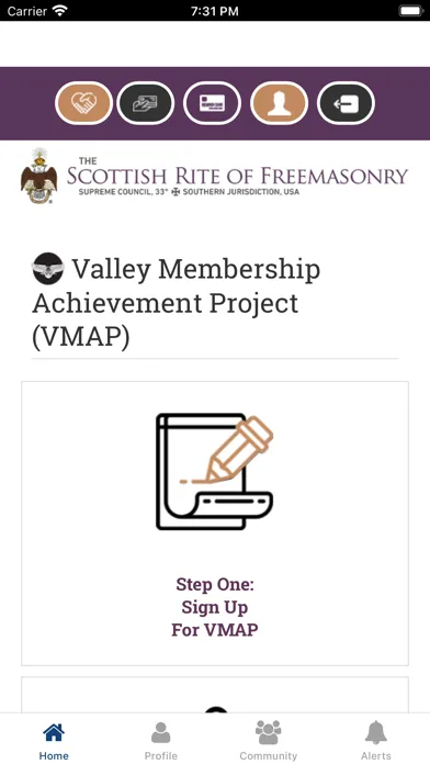 Capturas de pantalla de Scottish Rite S. J. App