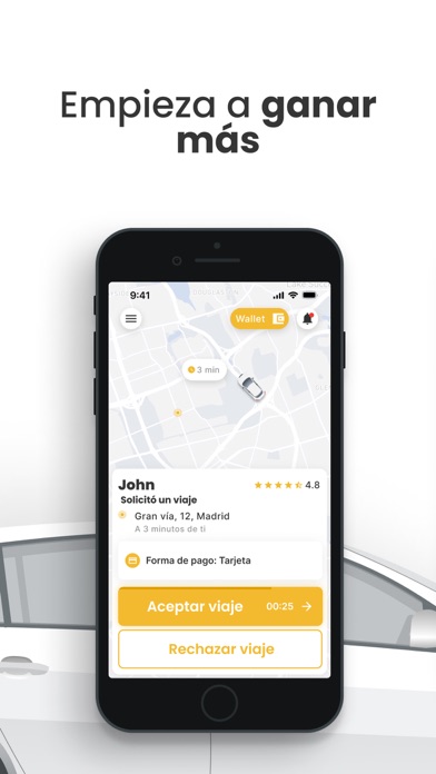 Ảnh chụp màn hình của Driver TaxiCoin: For Taxis