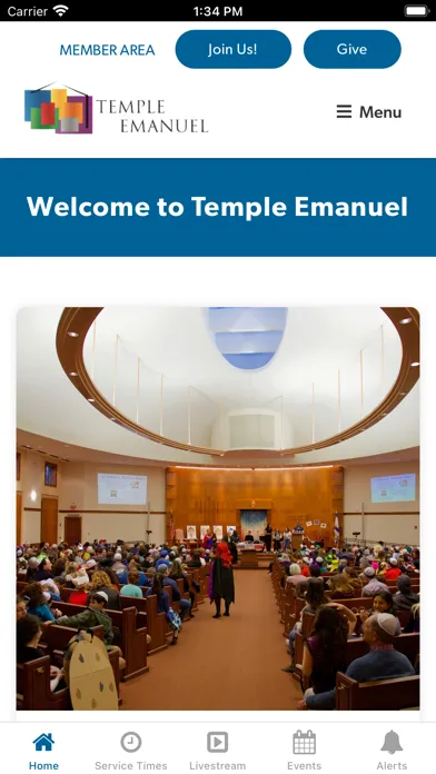 Tangkapan layar Temple Emanuel of Newton