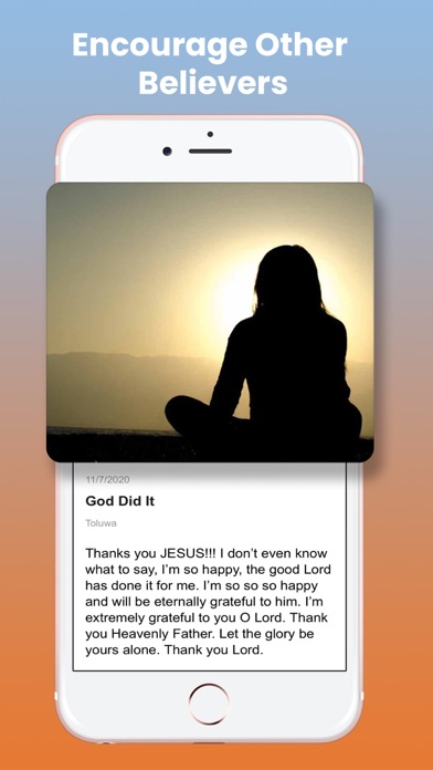 Testimony Share Screenshots