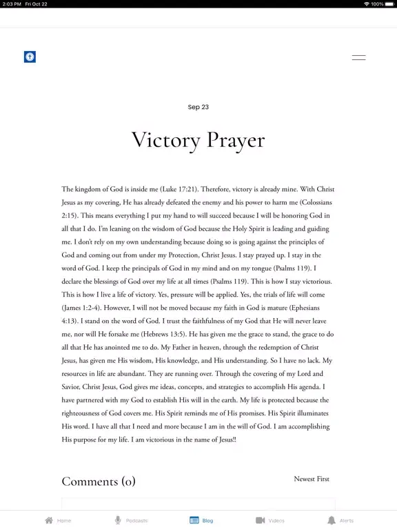 Capturas de pantalla de A Christ Centered Life iPad 