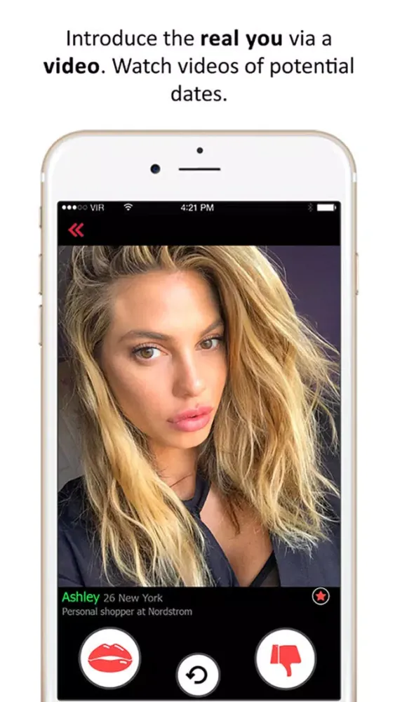 antiCATfish – World’s first video based dating app Screenshots