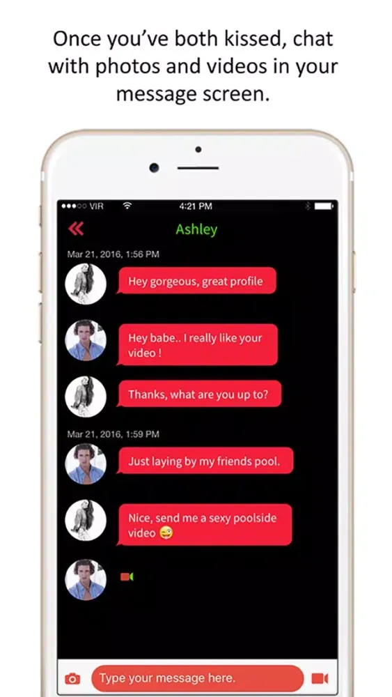 antiCATfish – World’s first video based dating app Screenshots
