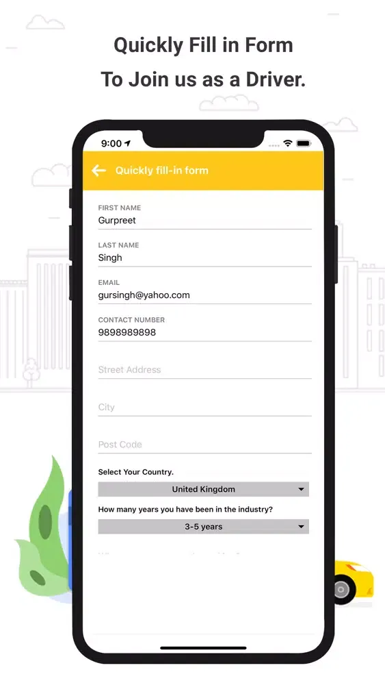 MobyCab Driver App应用截图