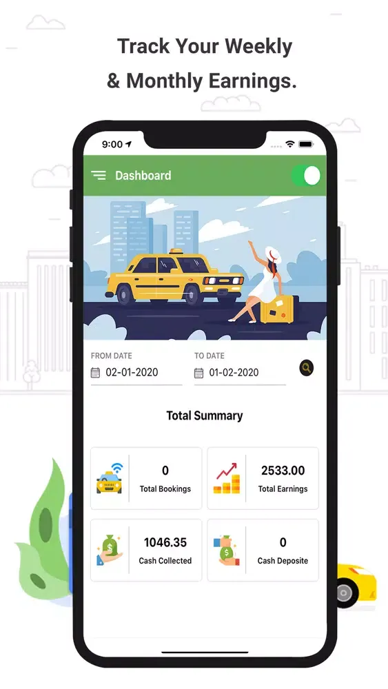 MobyCab Driver App应用截图