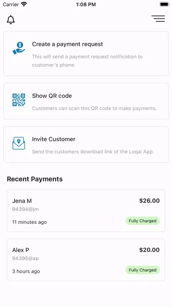 تصاویر Loqal Store App
