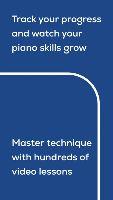 Capturas de tela do Piano Marvel - Lessons & Music