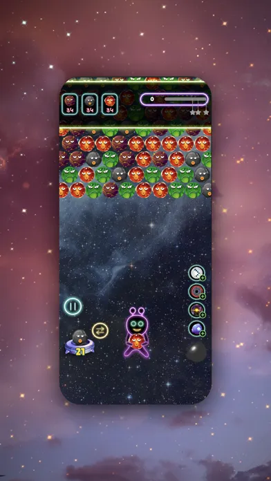 صور Alien Bubble Shooter Galaxy