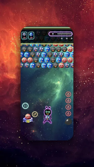 صور Alien Bubble Shooter Galaxy