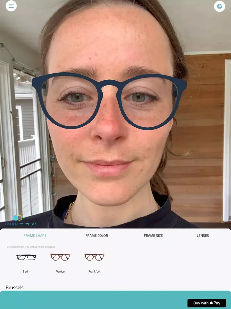 Capturas de pantalla de Avana Eyewear - Custom Glasses iPad 
