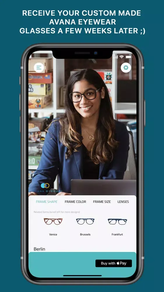 Capturas de pantalla de Avana Eyewear - Custom Glasses