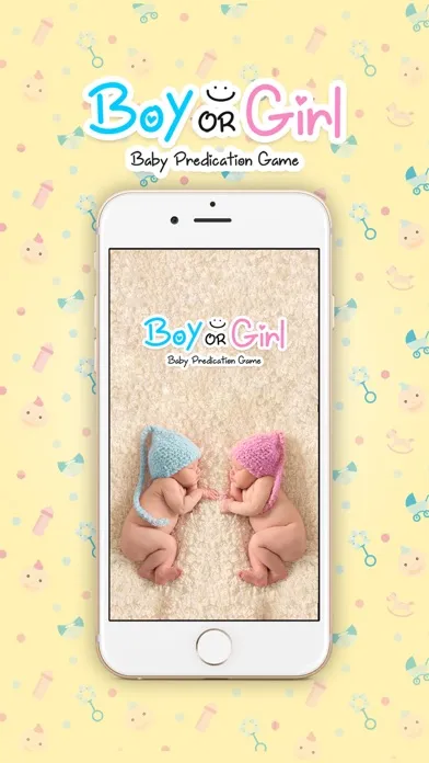 Capturas de tela do Baby Prediction App