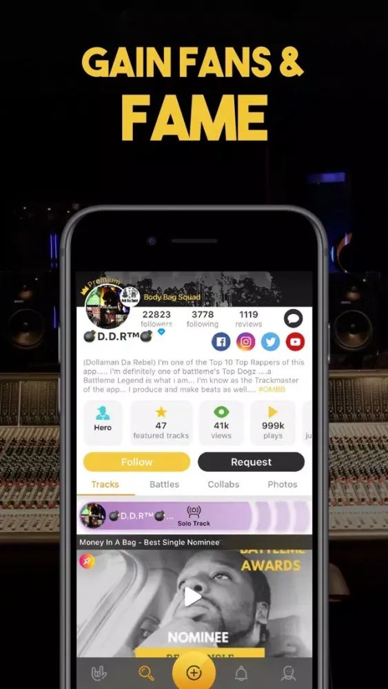 Rap Fame: Rap Recording Studio Screenshots