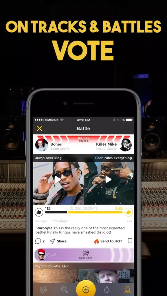 Rap Fame: Rap Recording Studio Screenshots