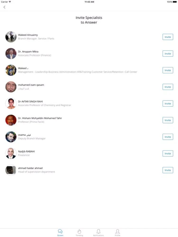 Tangkapan skrin Bayt.com Specialties iPad 