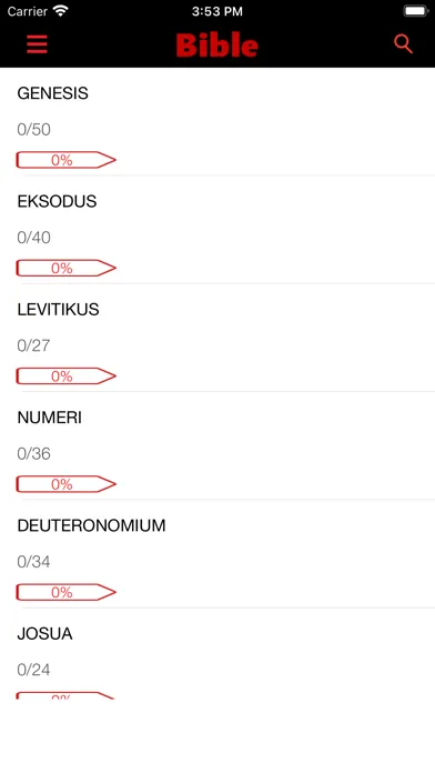 Captures d'écran de Afrikaans Bible (Bybel)