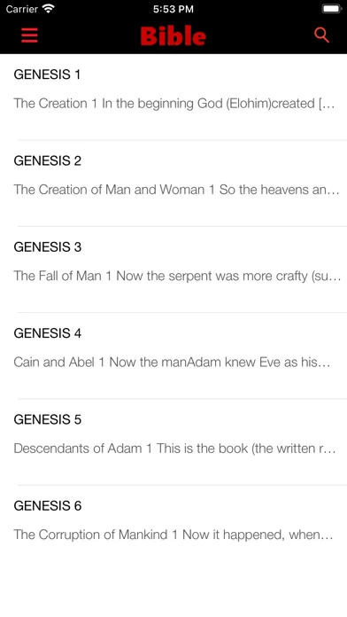 Amplified Bible (AMP) Screenshots