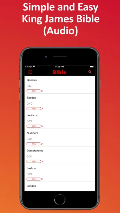 King James Version Bible Audio应用截图